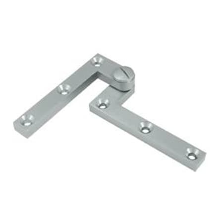 Patioplus 4.37 x 0.62 x 1.87 in. Hinge, Satin Chrome - Solid PA2667186